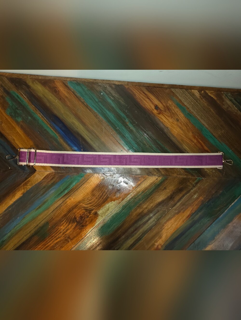 Purple Crossbody/Guitar Strap 2inch